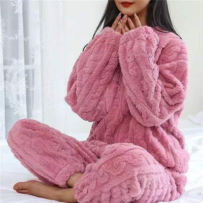 Amelie | Blødt fleece-pyjamassæt for ultimativ søvnkomfort | Vanero