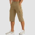 Herreshorts Tekstilmateriale | Regular Fit Cargo Shorts | Multi-Lomme Design Outdooraktiviteter & Hverdagsbrug | Vanero