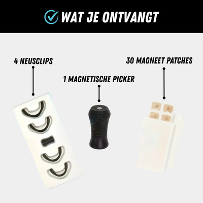 Magnetisk næsestrimmel l næsespreder til mere ilt l Vanero
