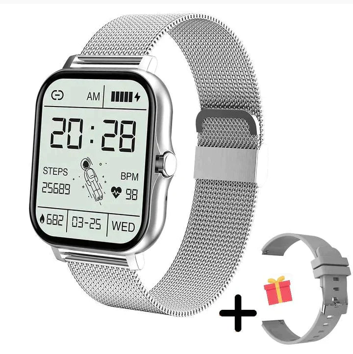 FitnessPro l Smart ur med berøringsskærm l Vanero