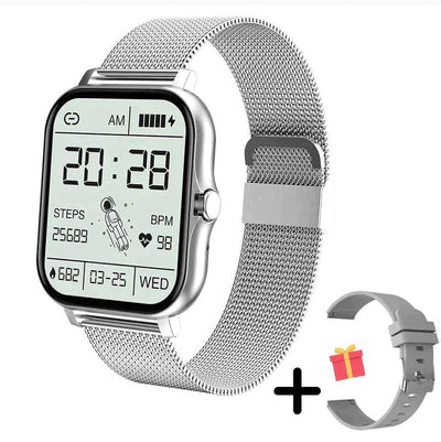 FitnessPro l Smart ur med berøringsskærm l Vanero