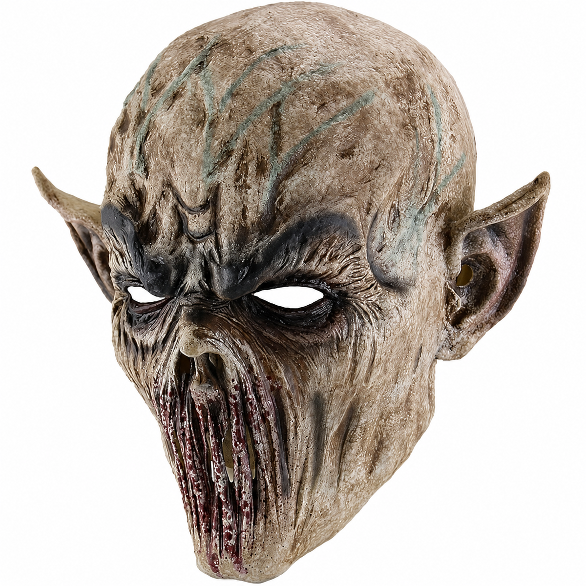 Voksen Monster Halloween Maske | Heldækkende Horror Design | Kostumetilbehør Til Karneval, Maskerade & Temafester | Vanero