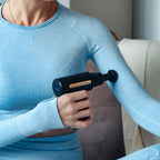 Genopladelig Massagepistol Med Justerbar Vibration | Håndholdt Muskelmassage Enhed | Wellness & Afslapning | Vanero