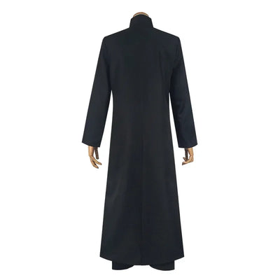NightTrench | Sort Herre Trenchcoat Til Halloween & Cosplay | Vanero