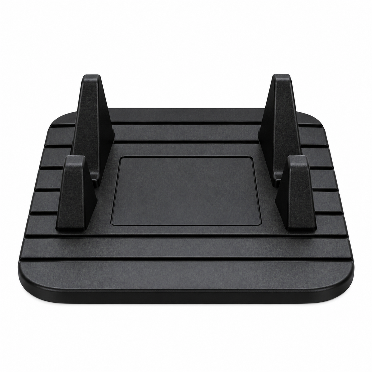 Dashboard-Telefonholder | Skridsikker Silikonebund & Fastgørelse Uden Lim | Kompakt Smartphone-Holder Med 1,2 cm Spalte | Vanero