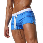 Herre Hurtigttørrende Badeshorts | Regular Fit Shorts Med Snøre Og Lommer | Strand Og Poolbrug | Vanero