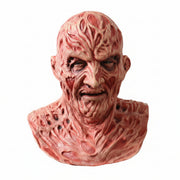 Halloween Gysermaske i Silikone | Helmaske Med Brændt Karakterdesign | Til Cosplay, Kostume & Temafest | Vanero