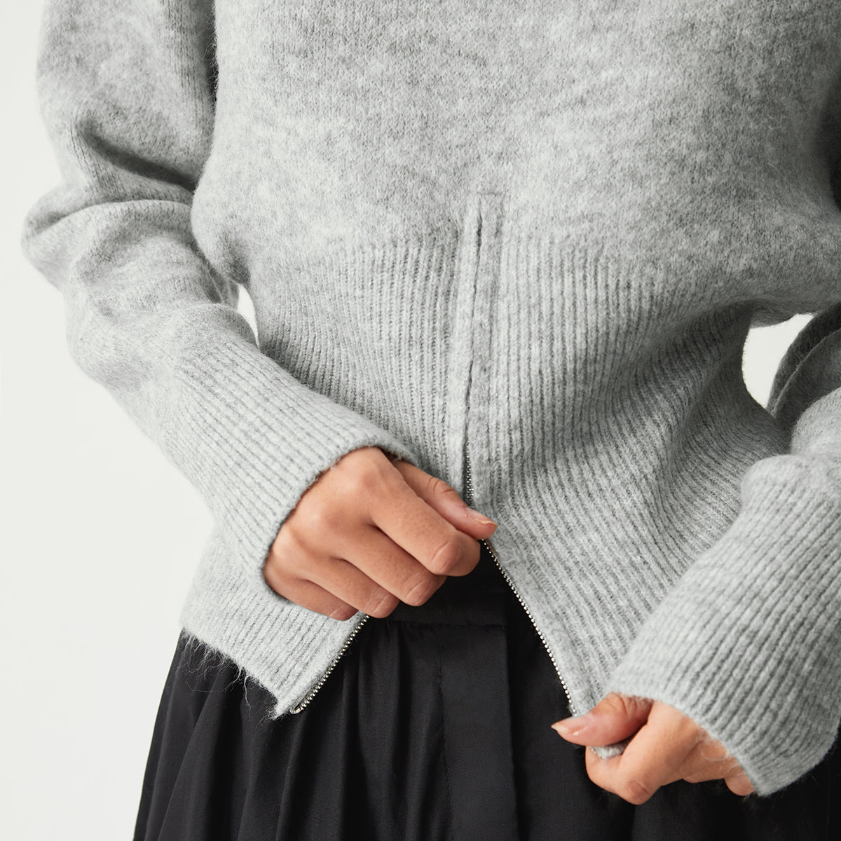 Dame Half-Zip Trøje | Blødt Stof & Afslappet Pasform | Højhalset Pullover Til Hverdagsbrug, Efterår & Vinter | Vanero