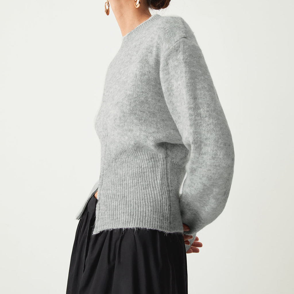 Dame Half-Zip Trøje | Blødt Stof & Afslappet Pasform | Højhalset Pullover Til Hverdagsbrug, Efterår & Vinter | Vanero