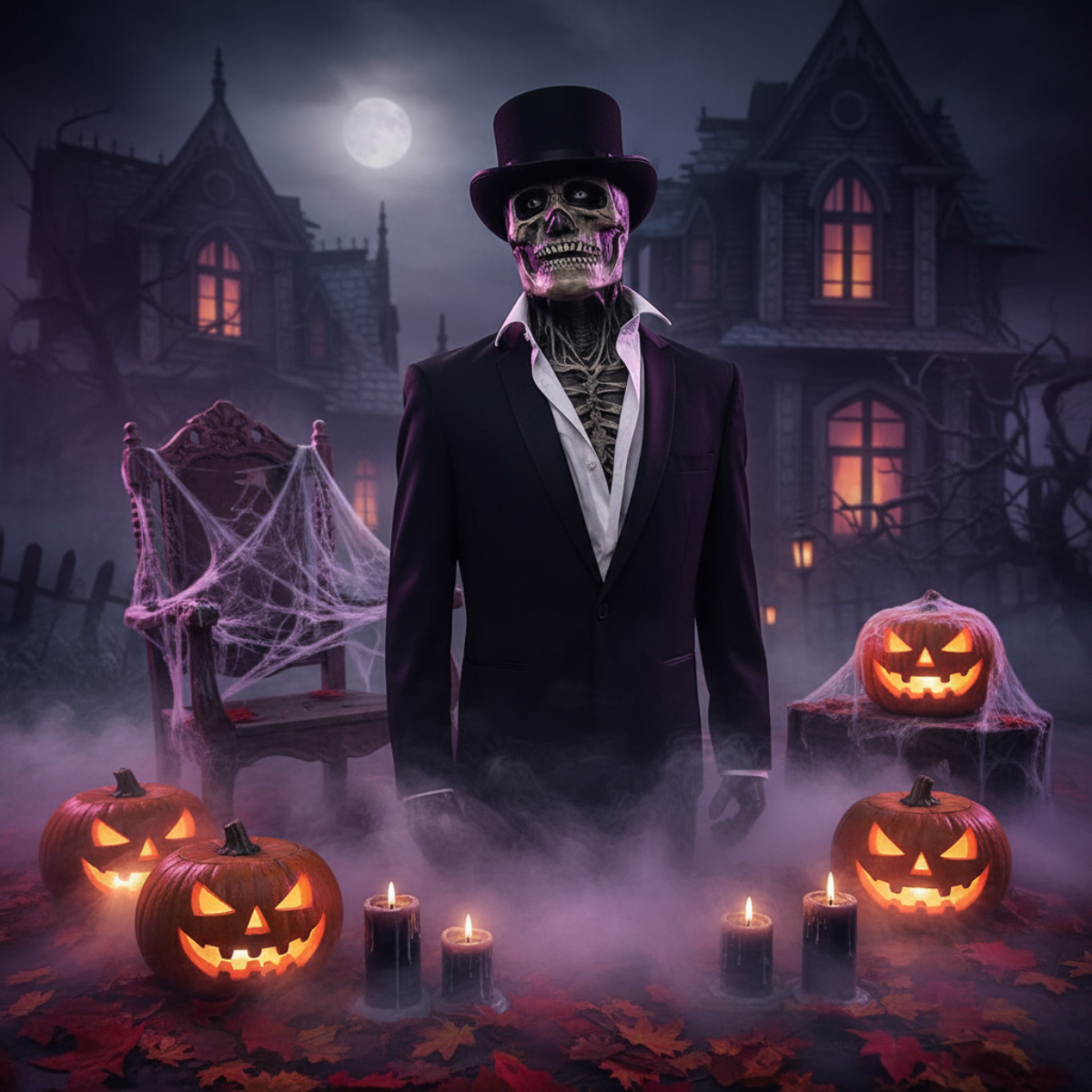 Halloween Skelet Gysermaske | Latexkonstruktion & Detaljeret Kraniedesign | Kostumemaske Til Fester & Temabegivenheder | Vanero