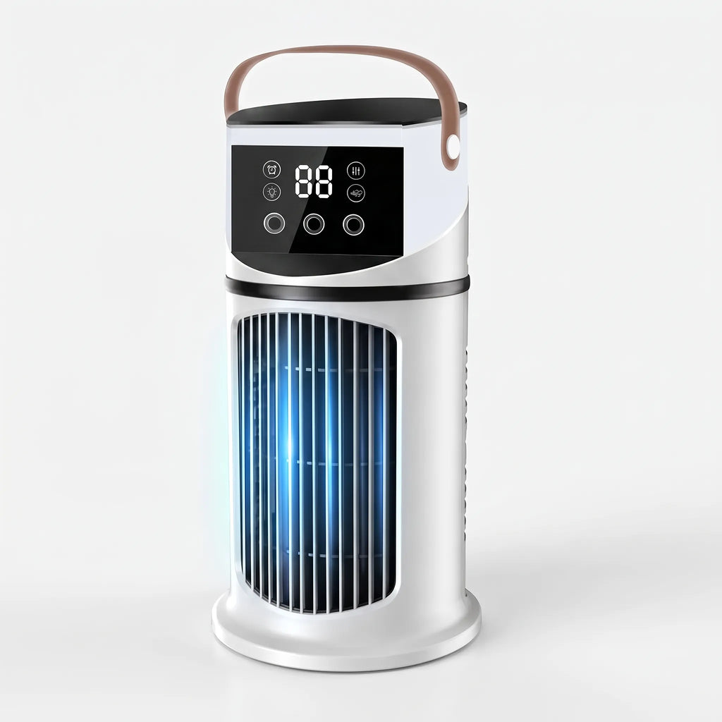 Luftkøler | USB Bærbar Luftkøler Med 400 Ml Vandtank | Skrivebord Og Hjem | Vanero
