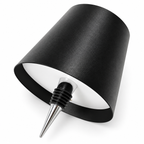 Trådløs LED-Flaskelampe | USB-Opladning & Touch-Betjening | Justerbar Lysstyrke Med Flasketopdesign Til Indendørs Belysning | Vanero