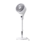 Standventilator | Justerbar ABS Ventilator Med 3D Oscillation Og Fjernbetjening | Hjem Og Kontor | Vanero