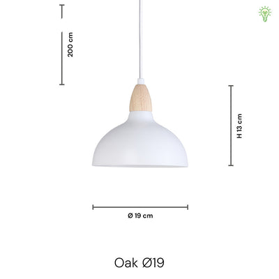 Oak Pendel | Ø19 Petroleum | Vanero