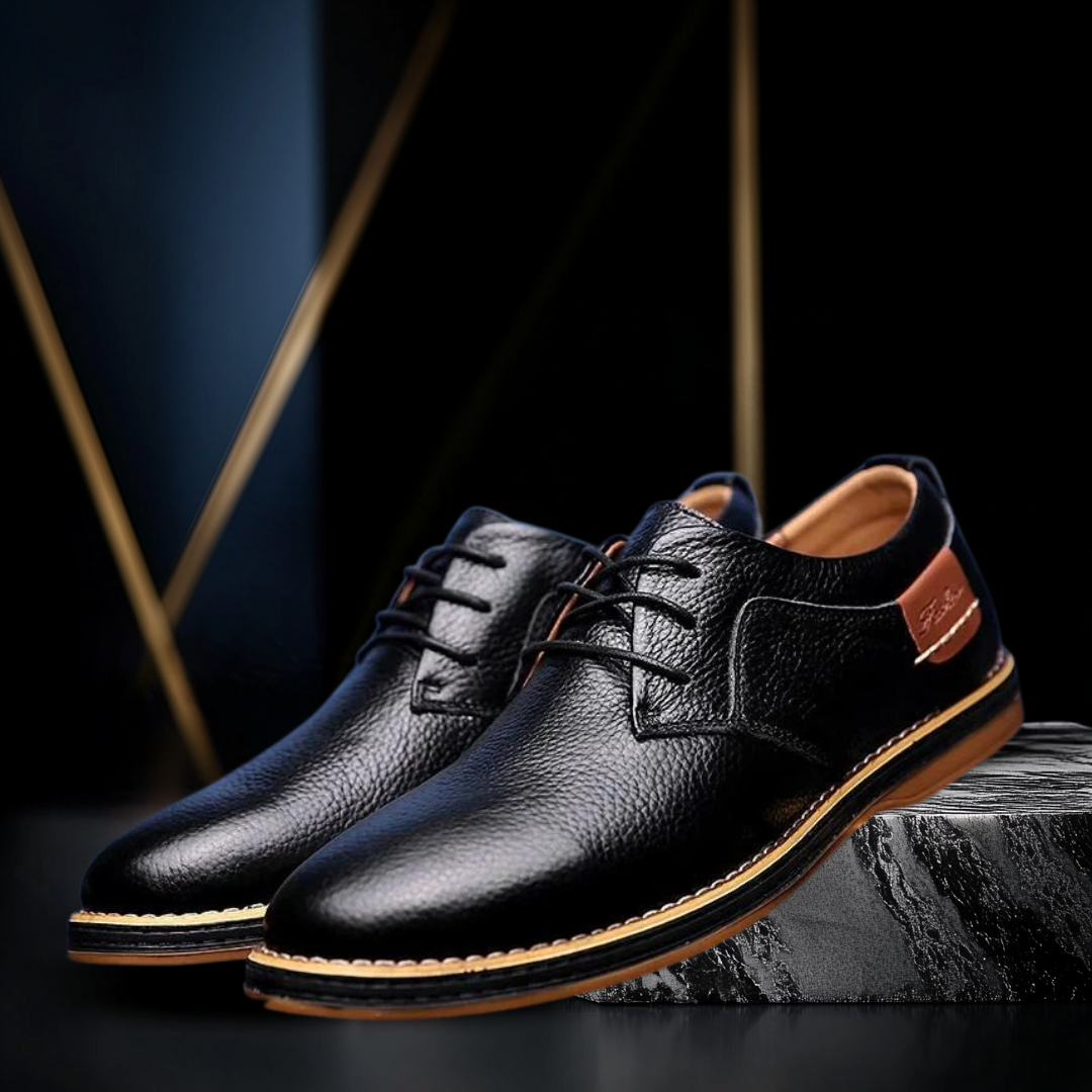 Lucas | Wellington Classic lædersko l Vanero