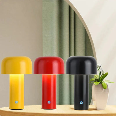 MushroomGlow l Bærbar lampe med USB l Vanero