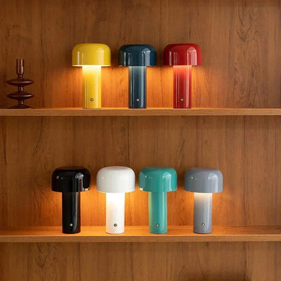 MushroomGlow l Bærbar lampe med USB l Vanero