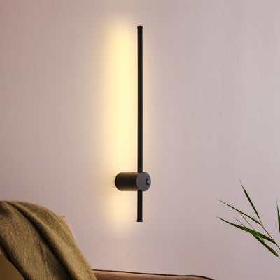 Retta | LED Væglampe Sort 60cm | Vanero