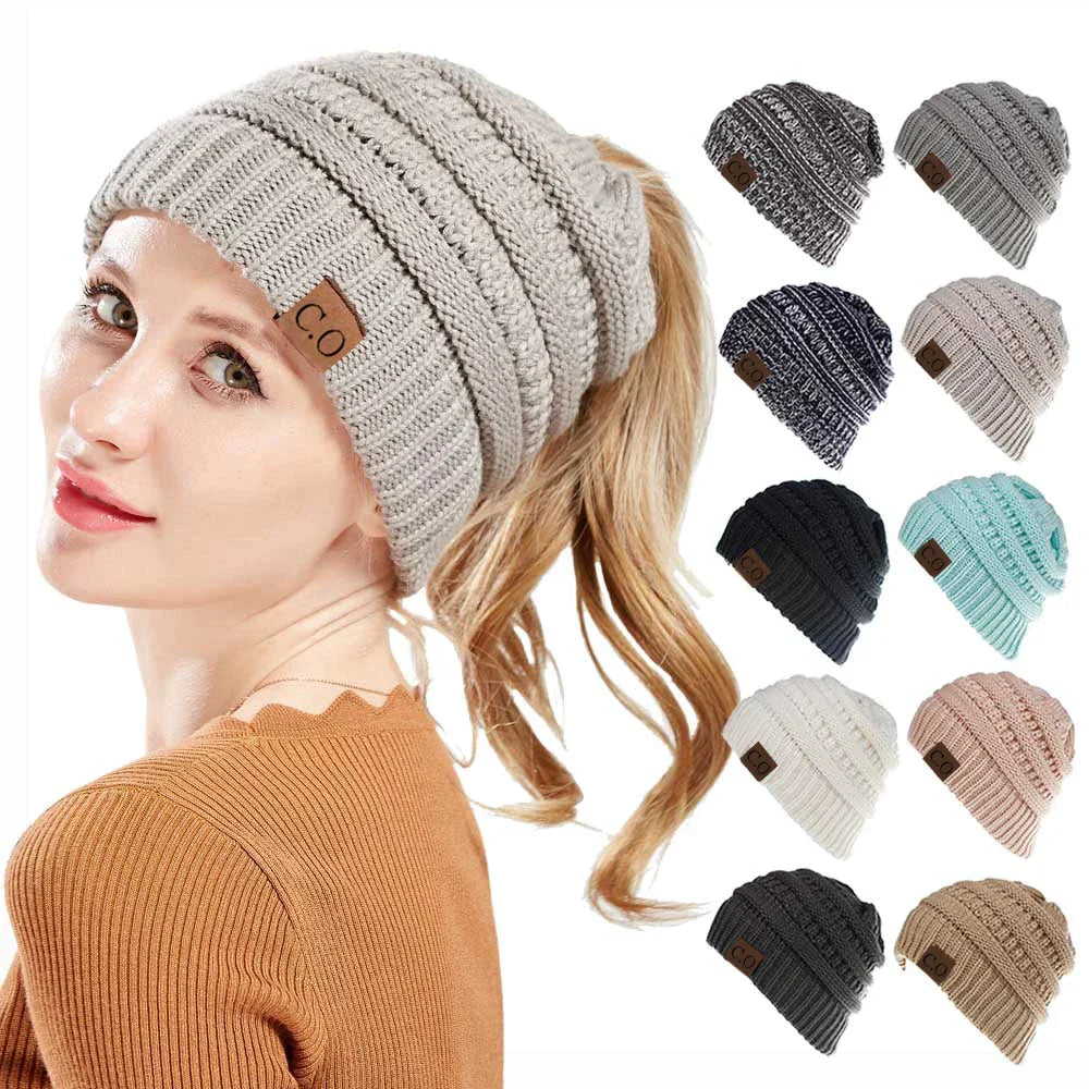 Coly | Strikket Beanie Hue til Damer – Stilfuld og Funktionel | Vanero