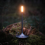 LED Skrivebordslampe Metal | Genopladelig Lampe med Touch-Betjening | Justerbar Indendørs Arbejdsbelysning | Vanero