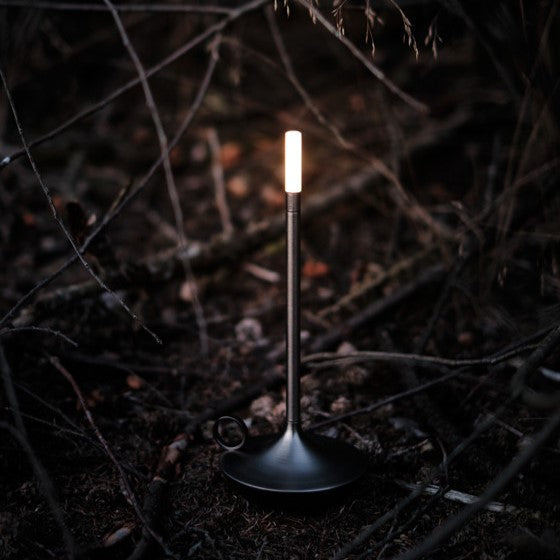 LED Skrivebordslampe Metal | Genopladelig Lampe med Touch-Betjening | Justerbar Indendørs Arbejdsbelysning | Vanero