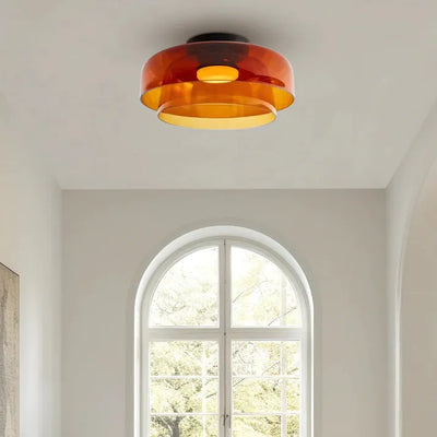 Nordisk Designer | Kreativ Personlighed Middelalderlig Glas Loftlampe | Vanero