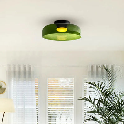 Nordisk Designer | Kreativ Personlighed Middelalderlig Glas Loftlampe | Vanero