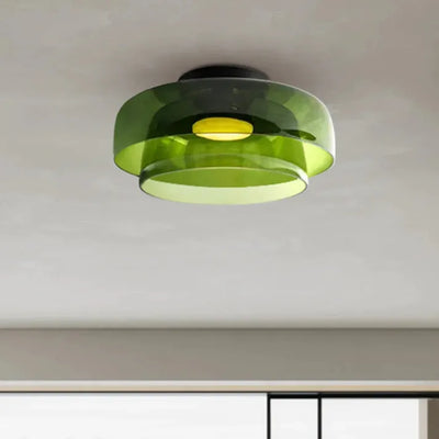 Nordisk Designer | Kreativ Personlighed Middelalderlig Glas Loftlampe | Vanero