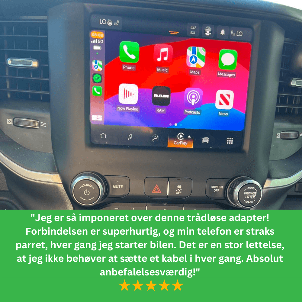 NovaStream | Trådløs CarPlay- Og Android Auto-Adapter | Vanero