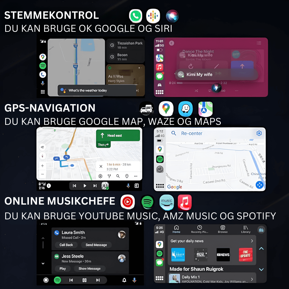 NovaStream | Trådløs CarPlay- Og Android Auto-Adapter | Vanero