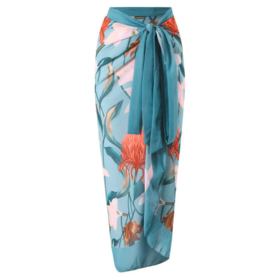 Dame Badetøj Kombination Med Blomstret Design | Sommerlig Og Chic | Vanero