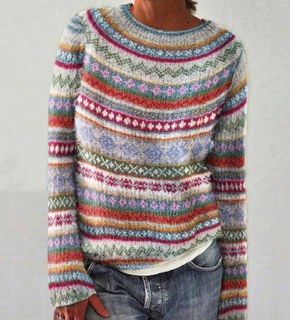 Sofie | Dames Strikket Sweater - Mønster |  Vanero