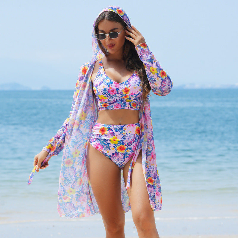 Damebadetøj | I Sporty Crop-Top-Stil Med Elegant Cover-Up | Vanero