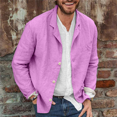 Svend | Stilfuld Casual Jakke med Knaplukning l Vanero