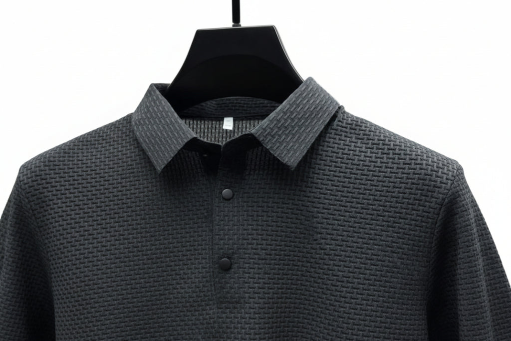 Herre Polo Shirt Bomuldsblanding Konstruktion | Polo Shirt med Knapkrave | Til Hverdagsbrug, Fritid & Afslappede Aktiviteter | Vanero