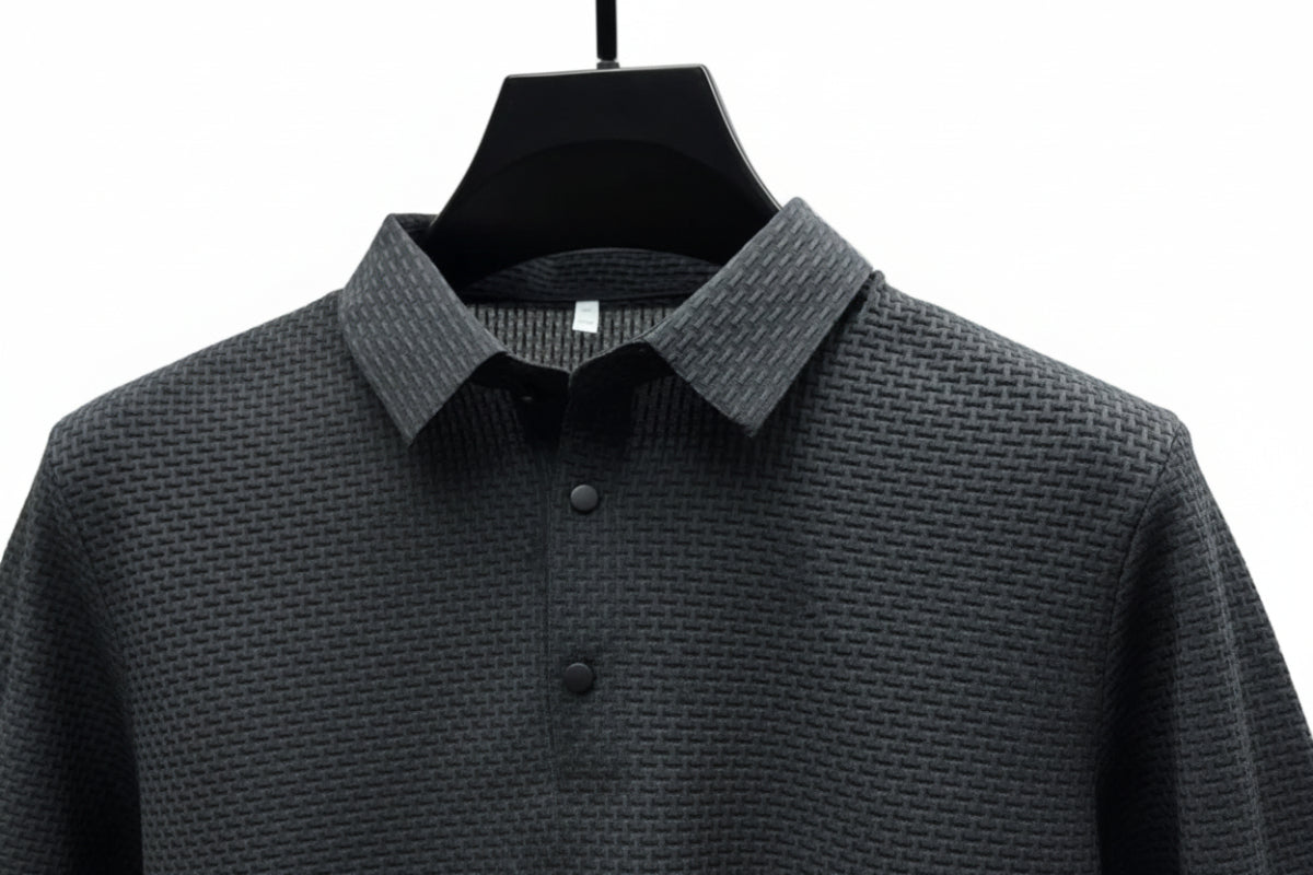 Herre Polo Shirt Bomuldsblanding Konstruktion | Polo Shirt med Knapkrave | Til Hverdagsbrug, Fritid & Afslappede Aktiviteter | Vanero