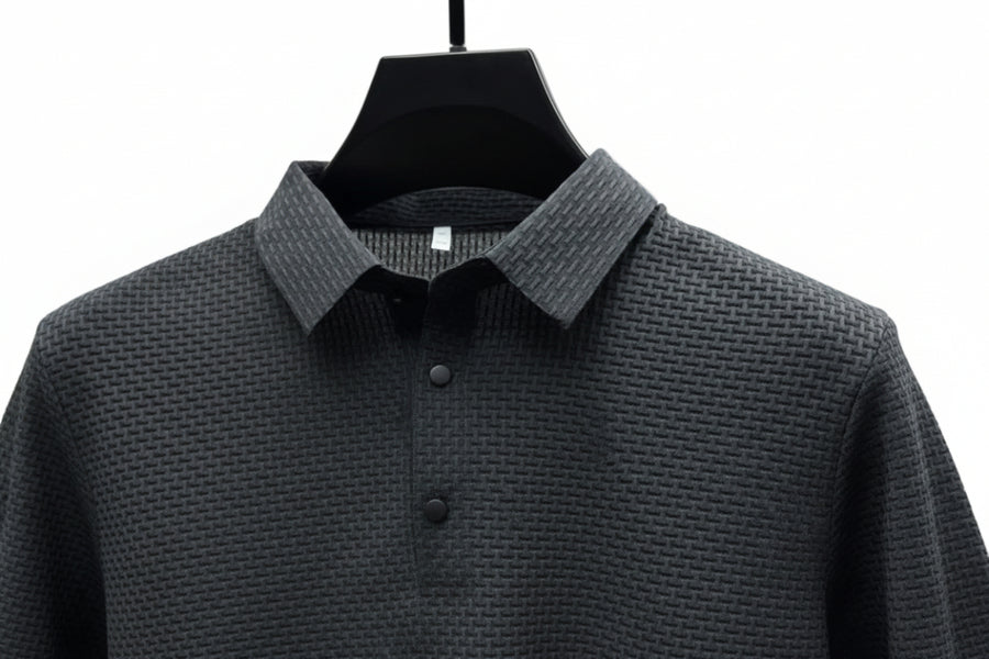 Herre Polo Shirt Bomuldsblanding Konstruktion | Polo Shirt med Knapkrave | Til Hverdagsbrug, Fritid & Afslappede Aktiviteter | Vanero