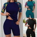 Dame Sport Badetøj Nylon Spandex | Todelt Sæt med Top og Shorts | Fleksibelt Design til Strand og Vandsport | Vanero