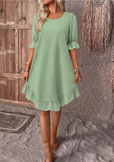 Amelia | Elegant og Flydende Kjole l Vanero