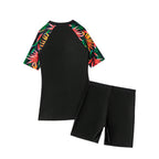 Dame Sport Badetøj Nylon Spandex | Todelt Sæt med Top og Shorts | Fleksibelt Design til Strand og Vandsport | Vanero
