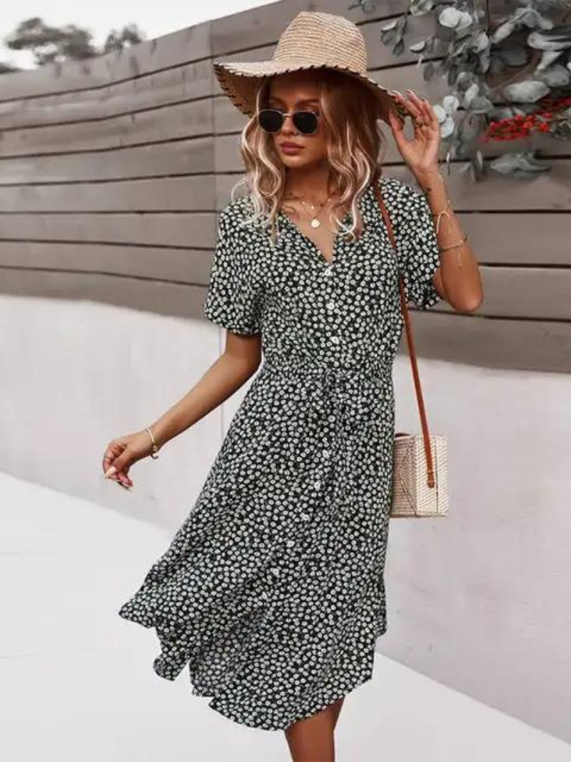 Jasmine | Heavenly Flower Breeze Sommerkjole l Vanero