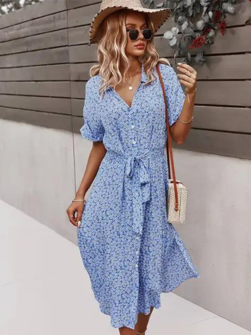 Jasmine | Heavenly Flower Breeze Sommerkjole l Vanero