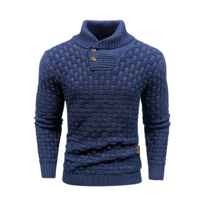 Mark |  Strikket sweater med knapper | Vanero