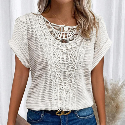 Elegant l Blonde Top l Vanero