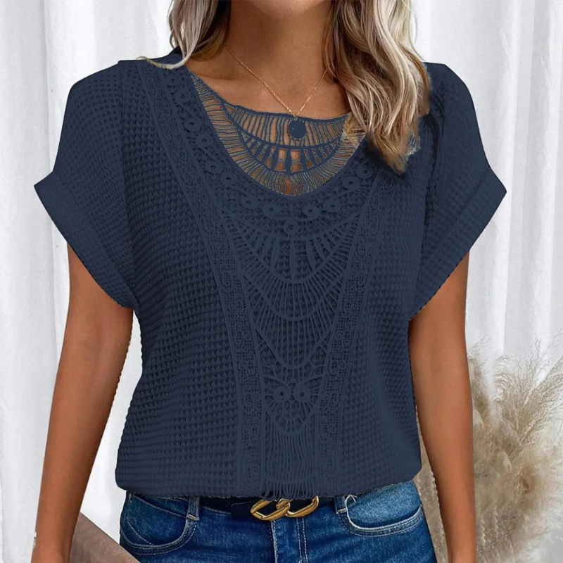 Elegant l Blonde Top l Vanero