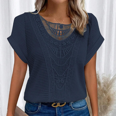 Elegant l Blonde Top l Vanero