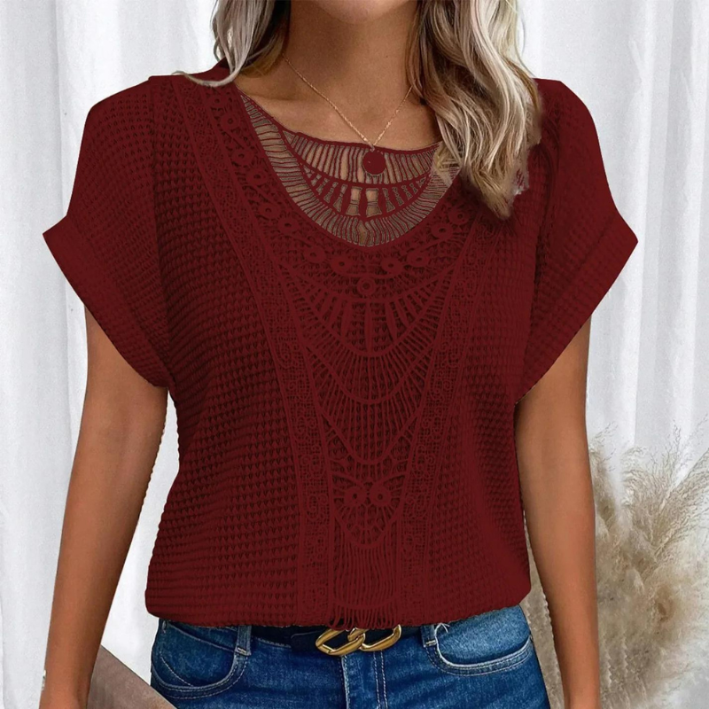 Elegant l Blonde Top l Vanero
