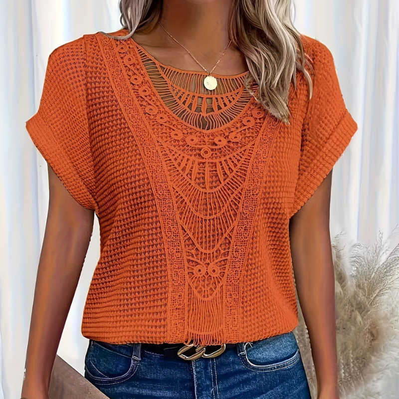 Elegant l Blonde Top l Vanero