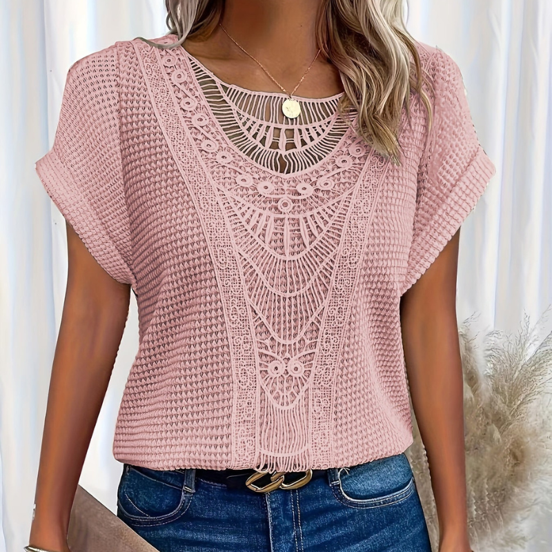Elegant l Blonde Top l Vanero