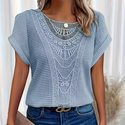 Elegant l Blonde Top l Vanero